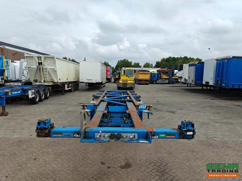 Containertransporter/ Wissellaadbak oplegger Van Hool 3B0079 3-Assen SAF - Schijfremmen - Alle aansluitingen / Universeel chassis: afbeelding 7 Containertransporter/ Wissellaadbak oplegger Van Hool 3B0079 3-Assen SAF - Schijfremmen - Alle aansluitingen / Universeel chassis: afbeelding 7