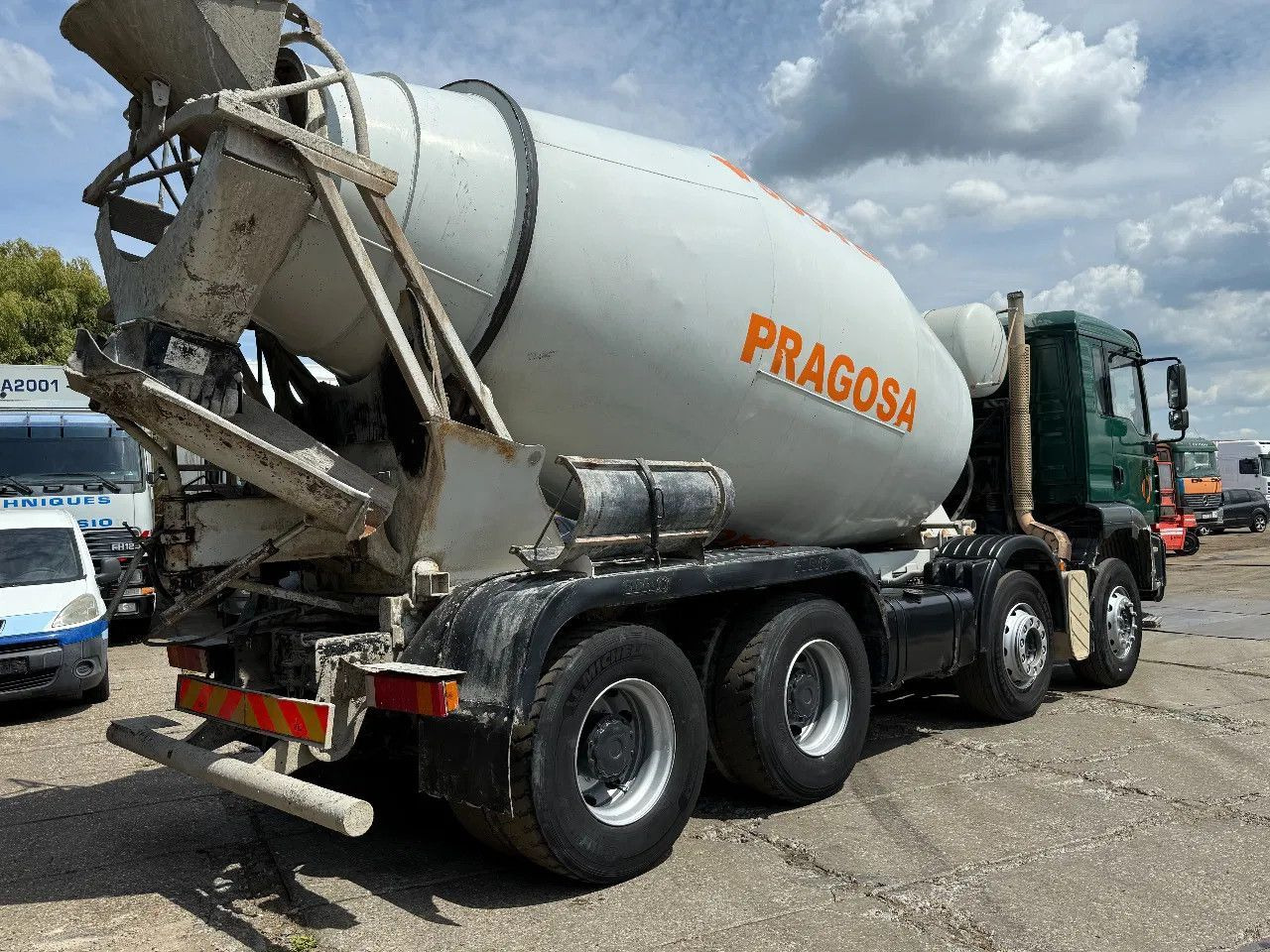 MAN TGA 35.360 8X4 CIFA Beton Mixer Spring/Spring ZF - Betonmixer: afbeelding 4 MAN TGA 35.360 8X4 CIFA Beton Mixer Spring/Spring ZF - Betonmixer: afbeelding 4
