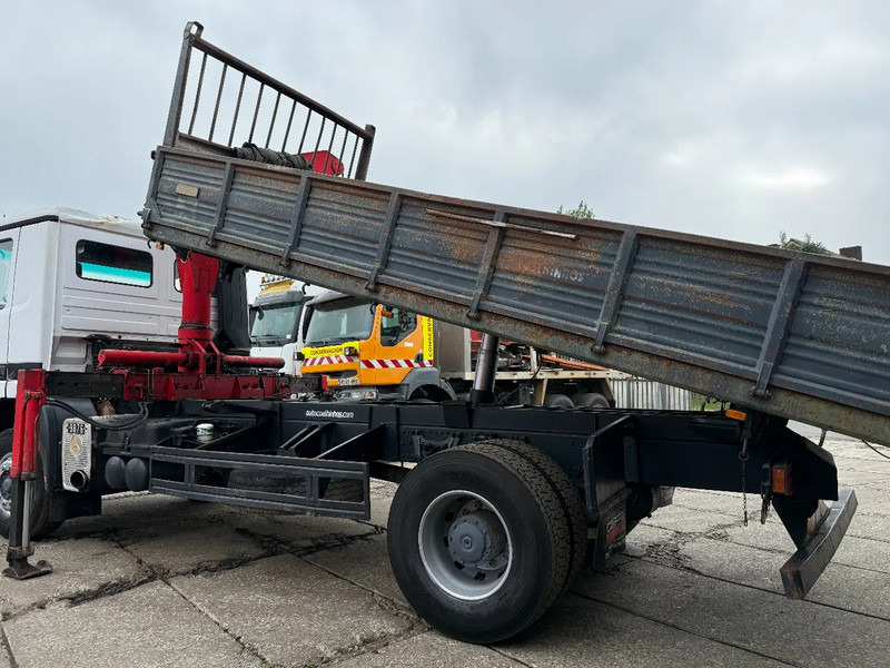Mercedes-Benz Actros 1831 V6 4X2 Tipper + crane EPS Manual Gearbox 3 peddal - Kipper vrachtwagen, Kraanwagen: afbeelding 3 Mercedes-Benz Actros 1831 V6 4X2 Tipper + crane EPS Manual Gearbox 3 peddal - Kipper vrachtwagen, Kraanwagen: afbeelding 3