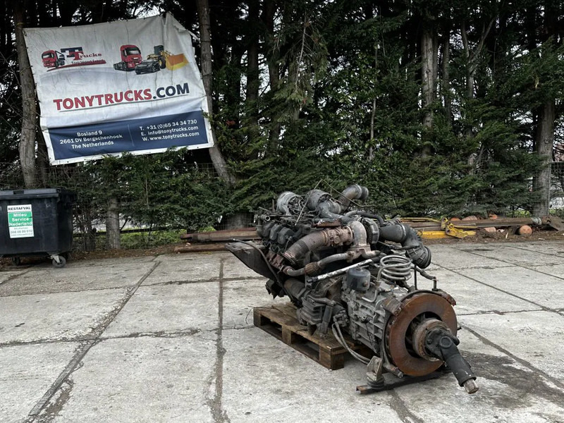 Mercedes-Benz OM 421 V6 Engine with Turbo 340HP + Gearbox - Motor: afbeelding 1 Mercedes-Benz OM 421 V6 Engine with Turbo 340HP + Gearbox - Motor: afbeelding 1