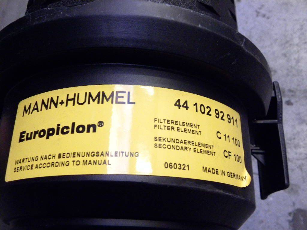 Air cleaner from Mann+Hummel - Motor en onderdelen voor Intern transport: afbeelding 2 Air cleaner from Mann+Hummel - Motor en onderdelen voor Intern transport: afbeelding 2