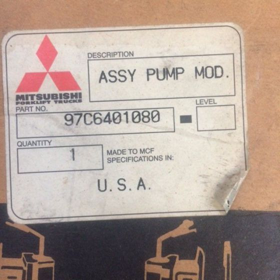 Assy. Pump, Module,72/80V for Mitsubishi - Elektrisch systeem voor Intern transport: afbeelding 3 Assy. Pump, Module,72/80V for Mitsubishi - Elektrisch systeem voor Intern transport: afbeelding 3