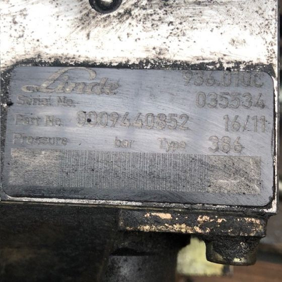 Brake valve for Linde 386-01 - Hydraulisch ventiel voor Intern transport: afbeelding 1 Brake valve for Linde 386-01 - Hydraulisch ventiel voor Intern transport: afbeelding 1