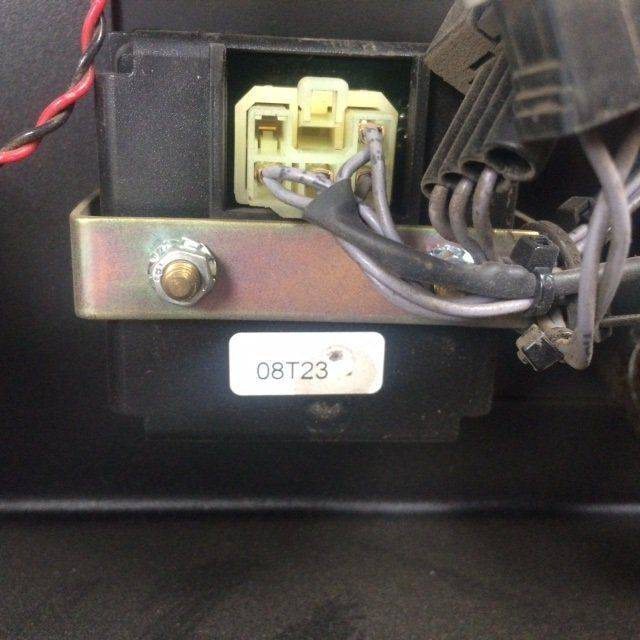 Elektrisch systeem voor Intern transport Console with steering unit and the Ignition: afbeelding 6