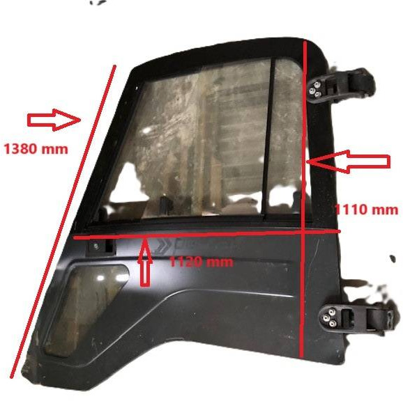 Door left for Linde. Series 386-02, P-L - Deur en onderdelen voor Intern transport: afbeelding 2 Door left for Linde. Series 386-02, P-L - Deur en onderdelen voor Intern transport: afbeelding 2