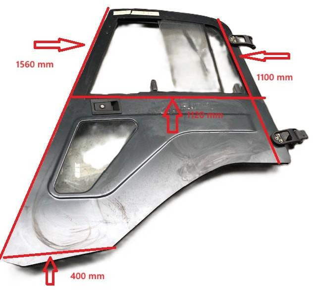 Door left for Linde. Series 386 P-H-L -02 - Deur en onderdelen voor Intern transport: afbeelding 1 Door left for Linde. Series 386 P-H-L -02 - Deur en onderdelen voor Intern transport: afbeelding 1