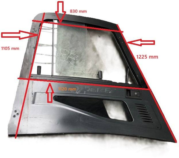 Door right for Linde series 386 - Deur en onderdelen voor Intern transport: afbeelding 1 Door right for Linde series 386 - Deur en onderdelen voor Intern transport: afbeelding 1