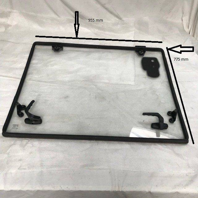 Front window for Komatsu series 4024 - Raam en onderdelen voor Intern transport: afbeelding 3 Front window for Komatsu series 4024 - Raam en onderdelen voor Intern transport: afbeelding 3