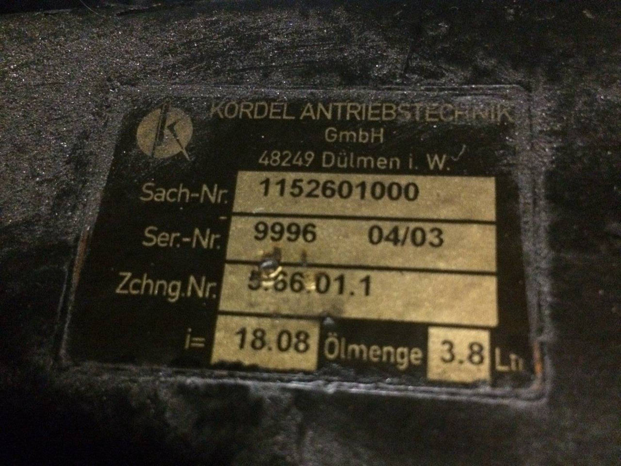 GearBox for Linde R14-20,Series 115 - Transmissie voor Intern transport: afbeelding 4 GearBox for Linde R14-20,Series 115 - Transmissie voor Intern transport: afbeelding 4