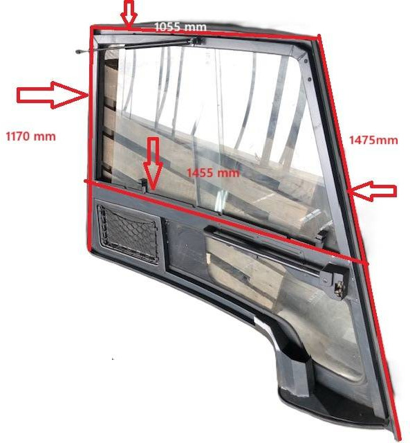 Left door for Linde - Deur en onderdelen voor Intern transport: afbeelding 2 Left door for Linde - Deur en onderdelen voor Intern transport: afbeelding 2