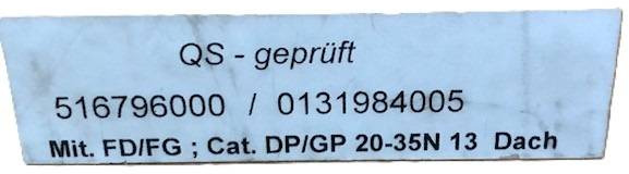 MITSUBISHI FD/FG 20-35 N2 ROOF GRENDIA COMPLETE - Carrosserie en exterieur voor Intern transport: afbeelding 3 MITSUBISHI FD/FG 20-35 N2 ROOF GRENDIA COMPLETE - Carrosserie en exterieur voor Intern transport: afbeelding 3