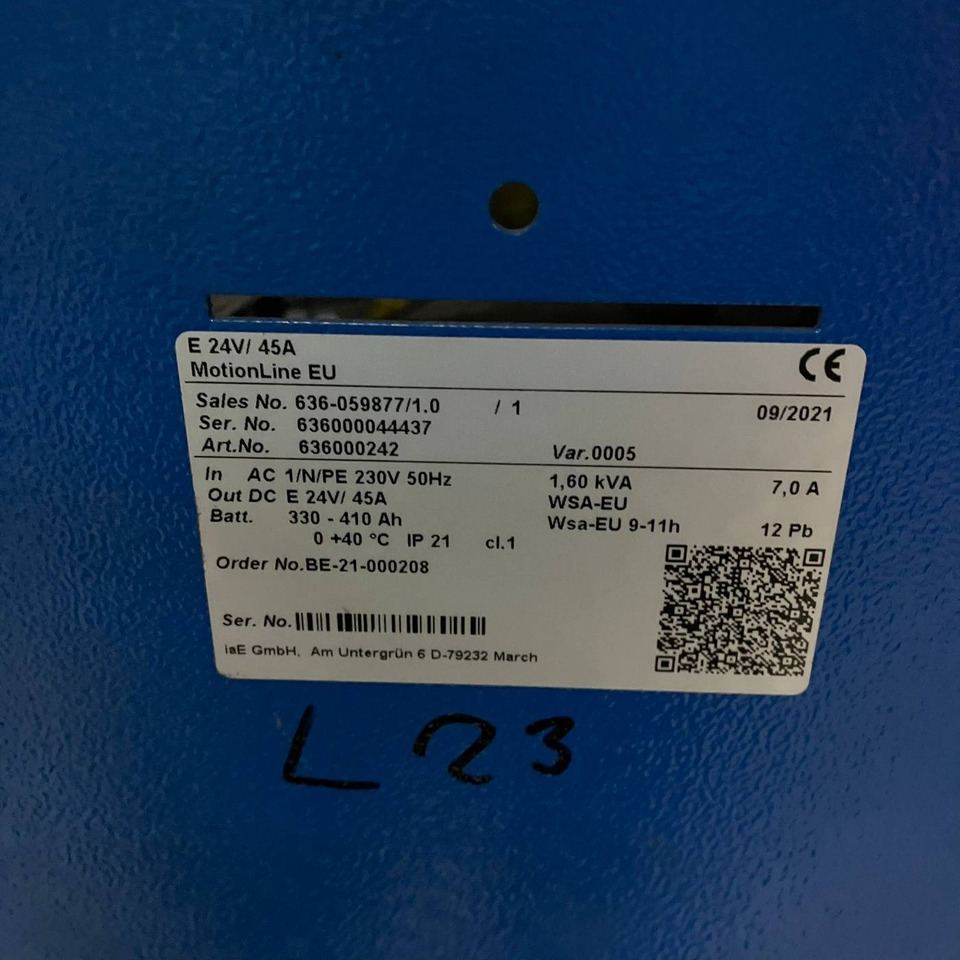 Hawker 24V/45A Motion Line - Onderdelen voor Intern transport: afbeelding 2 Hawker 24V/45A Motion Line - Onderdelen voor Intern transport: afbeelding 2