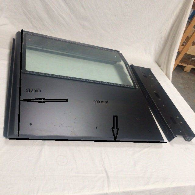 Roof Steel 1 ton for Caterpillar / Mitsubishi - Carrosserie en exterieur voor Intern transport: afbeelding 3 Roof Steel 1 ton for Caterpillar / Mitsubishi - Carrosserie en exterieur voor Intern transport: afbeelding 3