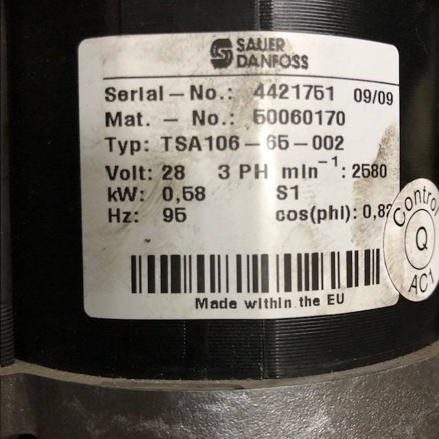 Steering motor - Stuurinrichting voor Intern transport: afbeelding 4 Steering motor - Stuurinrichting voor Intern transport: afbeelding 4