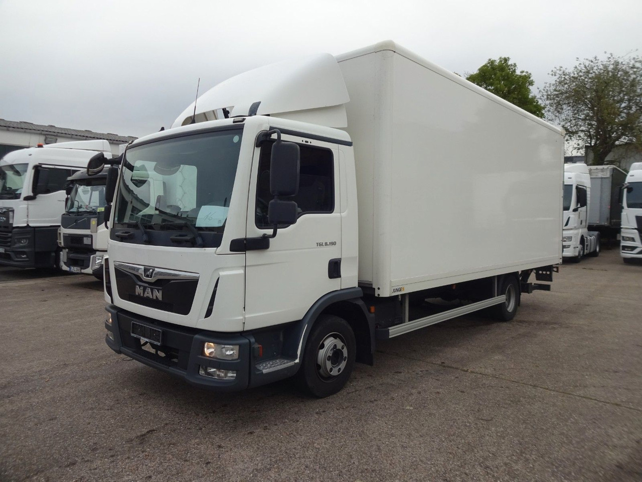 MAN TGL 8.190, LBW, Luft, Tempomat, Standheizung - Bestelwagen gesloten laadbak: afbeelding 1 MAN TGL 8.190, LBW, Luft, Tempomat, Standheizung - Bestelwagen gesloten laadbak: afbeelding 1