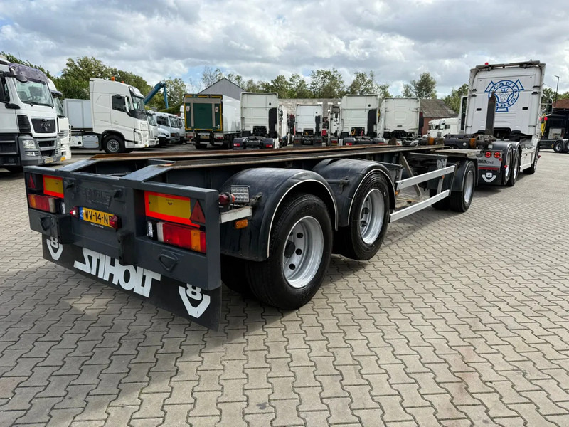 Burg 3AS Containeraanhangwagen, €3900, APK tot 28-01-2026 - Containertransporter/ Wissellaadbak aanhangwagen: afbeelding 2 Burg 3AS Containeraanhangwagen, €3900, APK tot 28-01-2026 - Containertransporter/ Wissellaadbak aanhangwagen: afbeelding 2