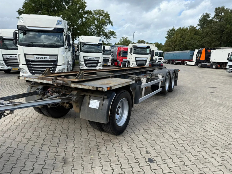 Burg 3AS Containeraanhangwagen, €3900, APK tot 28-01-2026 - Containertransporter/ Wissellaadbak aanhangwagen: afbeelding 1 Burg 3AS Containeraanhangwagen, €3900, APK tot 28-01-2026 - Containertransporter/ Wissellaadbak aanhangwagen: afbeelding 1