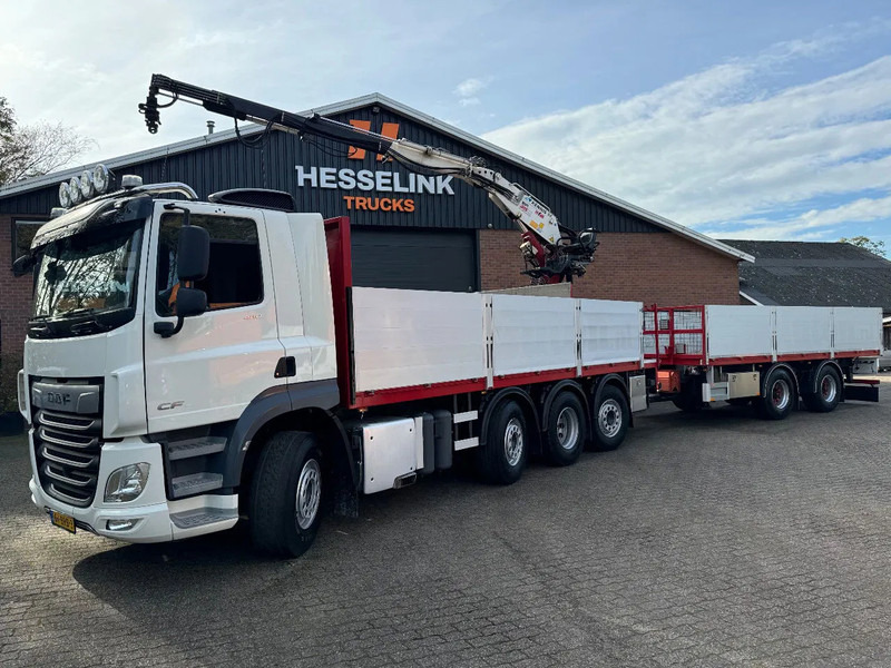 DAF CF 480 8X2 KENNIS K14R2 Kraan/Crane Combi 289000KM Top condition - Kraanwagen: afbeelding 1 DAF CF 480 8X2 KENNIS K14R2 Kraan/Crane Combi 289000KM Top condition - Kraanwagen: afbeelding 1