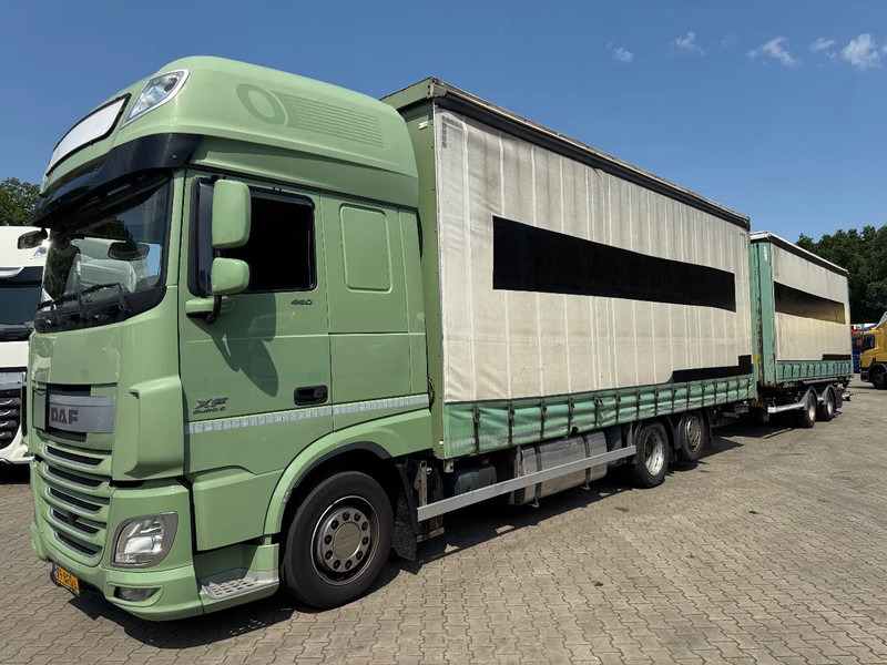 DAF XF 460 6X2 Jumbo Volume kombi Standairco Hefdak 8.1 + 7.8M 120m3 - Bakwagen: afbeelding 1 DAF XF 460 6X2 Jumbo Volume kombi Standairco Hefdak 8.1 + 7.8M 120m3 - Bakwagen: afbeelding 1