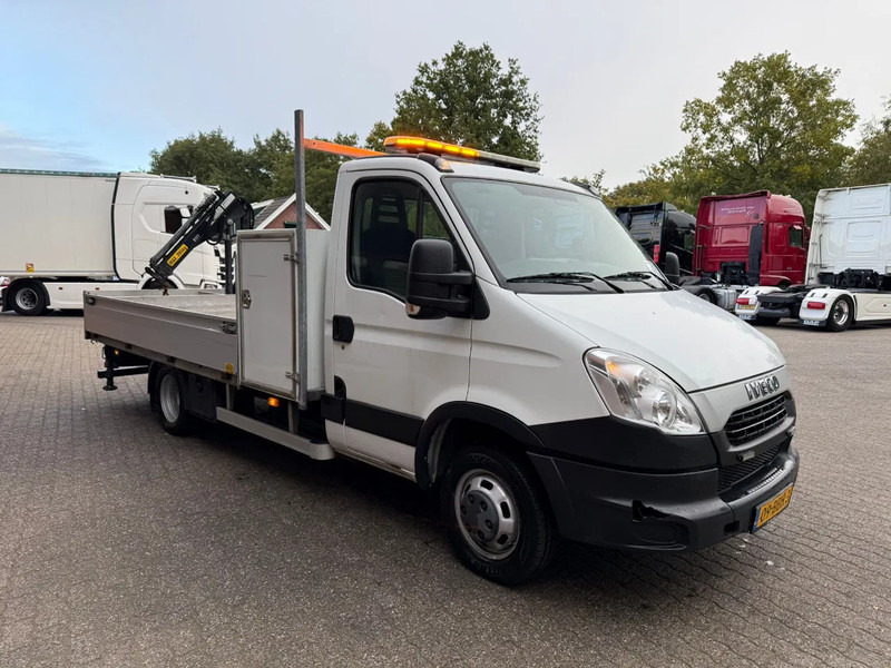 Iveco 50c14 Erdgas/CNG Hiab kran/crane Pritsche - Bestelwagen met open laadbak: afbeelding 2 Iveco 50c14 Erdgas/CNG Hiab kran/crane Pritsche - Bestelwagen met open laadbak: afbeelding 2