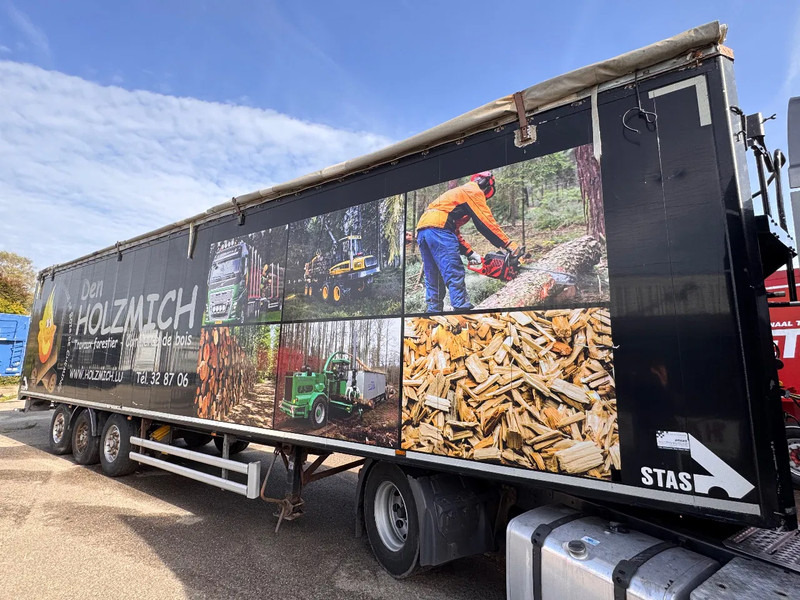 Stas SZ336V 92m3 BPW Assen, schijfremmen, Cargo Floor - Schuifvloer oplegger: afbeelding 4 Stas SZ336V 92m3 BPW Assen, schijfremmen, Cargo Floor - Schuifvloer oplegger: afbeelding 4