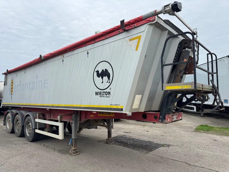 Wielton 45m3 Kipper Liftas Automatisch afdekzeil SAF Schijfremmen APK 12-2025 - Kipper oplegger: afbeelding 3 Wielton 45m3 Kipper Liftas Automatisch afdekzeil SAF Schijfremmen APK 12-2025 - Kipper oplegger: afbeelding 3