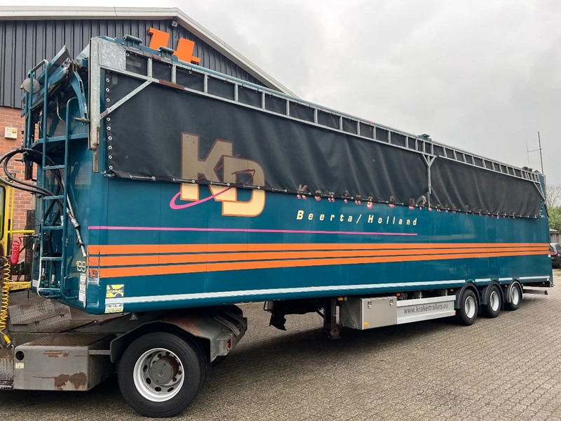 Kraker CF-Z 100m3 Cargo Floor 10MM Hydraulische klep+afdekkleppen - Schuifvloer oplegger: afbeelding 1 Kraker CF-Z 100m3 Cargo Floor 10MM Hydraulische klep+afdekkleppen - Schuifvloer oplegger: afbeelding 1