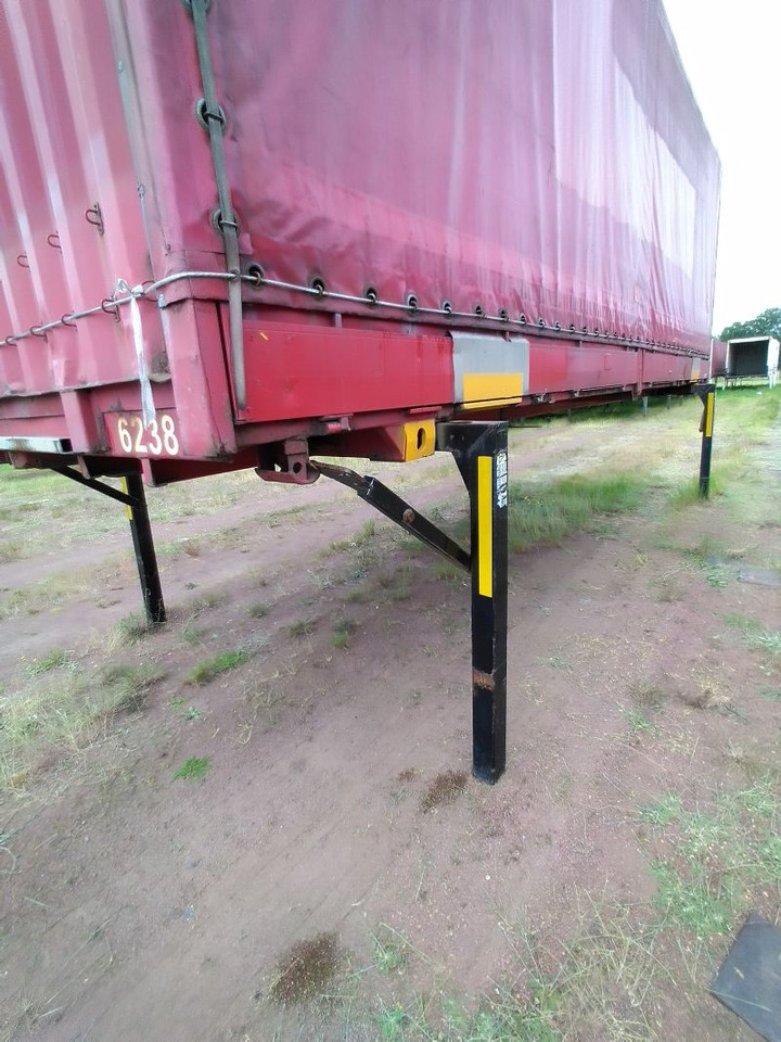 Krone Wechselpritsche mit Bordwänden und Plane, BDF-System, 7.450 mm lang. - Schuifzeilen laadbak: afbeelding 2 Krone Wechselpritsche mit Bordwänden und Plane, BDF-System, 7.450 mm lang. - Schuifzeilen laadbak: afbeelding 2