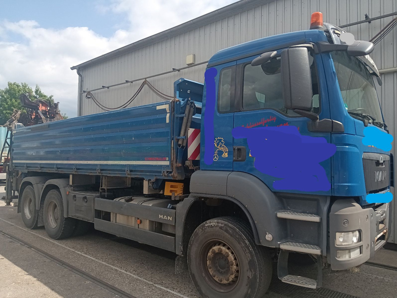 MAN TGS 26:480 6x4 BL ATLAS 240.2E-A4 3-S-Kipper - Kipper vrachtwagen, Kraanwagen: afbeelding 3 MAN TGS 26:480 6x4 BL ATLAS 240.2E-A4 3-S-Kipper - Kipper vrachtwagen, Kraanwagen: afbeelding 3