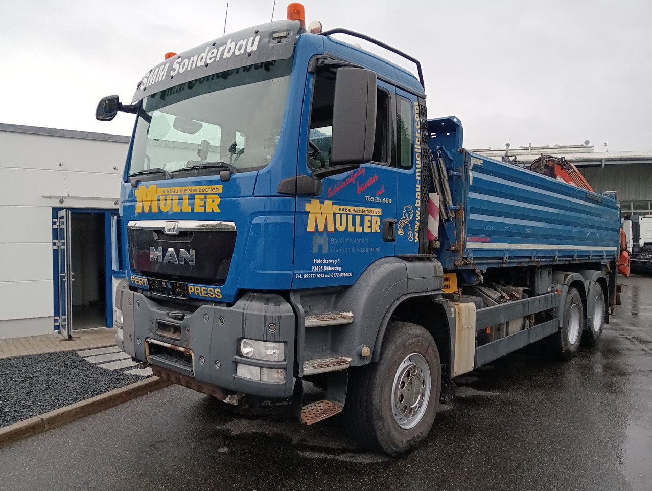 Leasing  MAN TGS 26:480 6x4 EURO5 ATLAS 240.2E-A4 3-S-Kipper MAN TGS 26:480 6x4 EURO5 ATLAS 240.2E-A4 3-S-Kipper: afbeelding 14