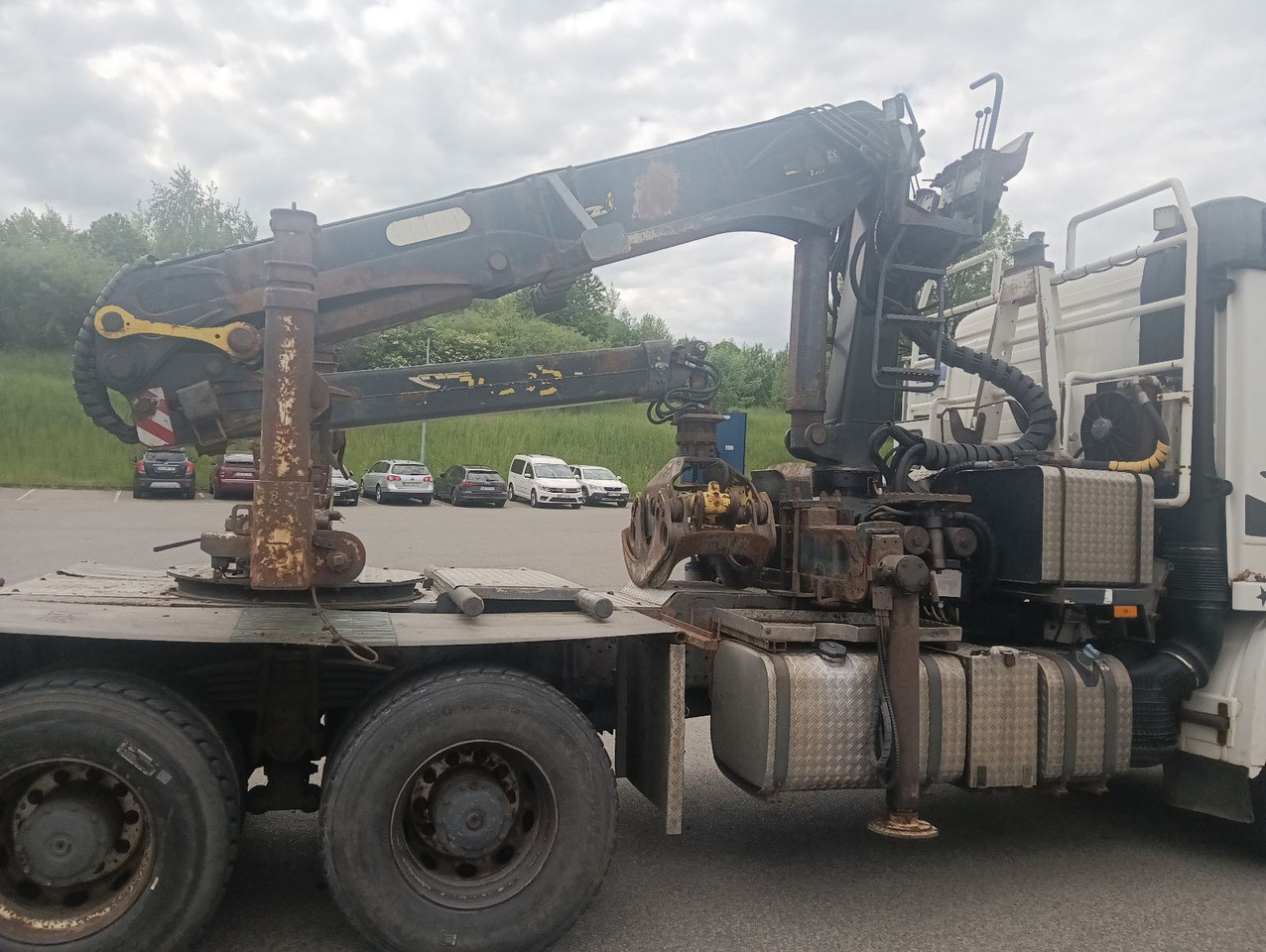 Palfinger EPSILON E250L82 Langholzkran+GLOGGER Aufbau+Anhä - Houttransport, Kraanwagen: afbeelding 4 Palfinger EPSILON E250L82 Langholzkran+GLOGGER Aufbau+Anhä - Houttransport, Kraanwagen: afbeelding 4