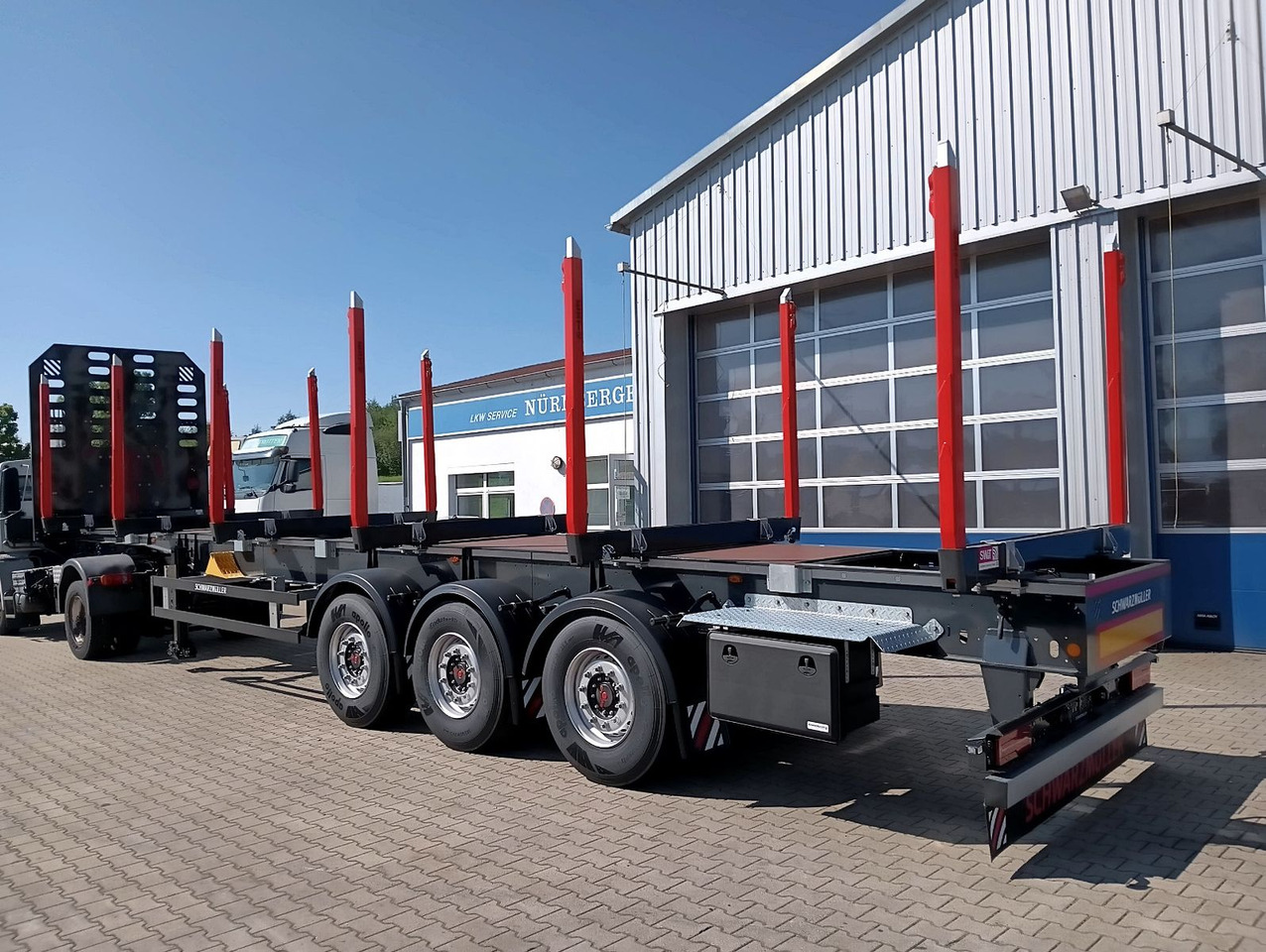 Schwarzmüller 3-A Rungensattel 6xExte144S 5560kg NEU sofort Schwarzmüller 3-A Rungensattel 6xExte144S 5560kg NEU sofort - Houtoplegger: afbeelding 2 Schwarzmüller 3-A Rungensattel 6xExte144S 5560kg NEU sofort Schwarzmüller 3-A Rungensattel 6xExte144S 5560kg NEU sofort - Houtoplegger: afbeelding 2