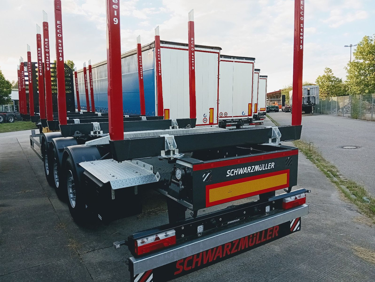 Schwarzmüller 3-A Rungensattel 8xRungSchemel 5800kg NEU sofort Schwarzmüller 3-A Rungensattel 8xRungSchemel 5800kg NEU sofort - Houtoplegger: afbeelding 5 Schwarzmüller 3-A Rungensattel 8xRungSchemel 5800kg NEU sofort Schwarzmüller 3-A Rungensattel 8xRungSchemel 5800kg NEU sofort - Houtoplegger: afbeelding 5