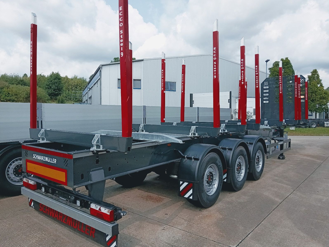 Schwarzmüller 3-A Rungensattel 8xRungSchemel 5800kg NEU sofort Schwarzmüller 3-A Rungensattel 8xRungSchemel 5800kg NEU sofort - Houtoplegger: afbeelding 2 Schwarzmüller 3-A Rungensattel 8xRungSchemel 5800kg NEU sofort Schwarzmüller 3-A Rungensattel 8xRungSchemel 5800kg NEU sofort - Houtoplegger: afbeelding 2