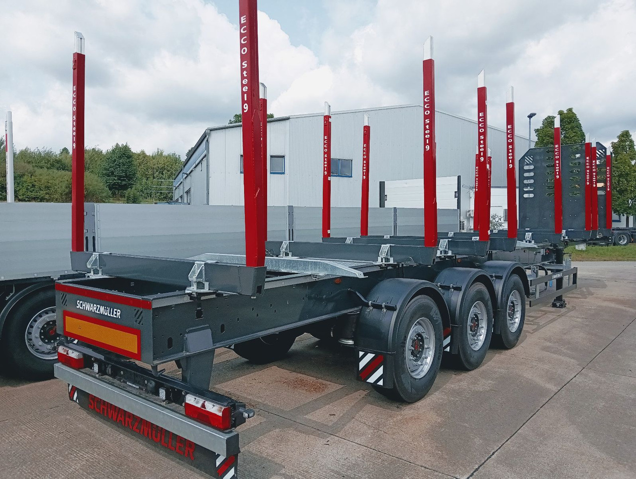 Schwarzmüller 3-A Rungensattel 8xRungSchemel 5800kg NEU sofort Schwarzmüller 3-A Rungensattel 8xRungSchemel 5800kg NEU sofort - Houtoplegger: afbeelding 4 Schwarzmüller 3-A Rungensattel 8xRungSchemel 5800kg NEU sofort Schwarzmüller 3-A Rungensattel 8xRungSchemel 5800kg NEU sofort - Houtoplegger: afbeelding 4