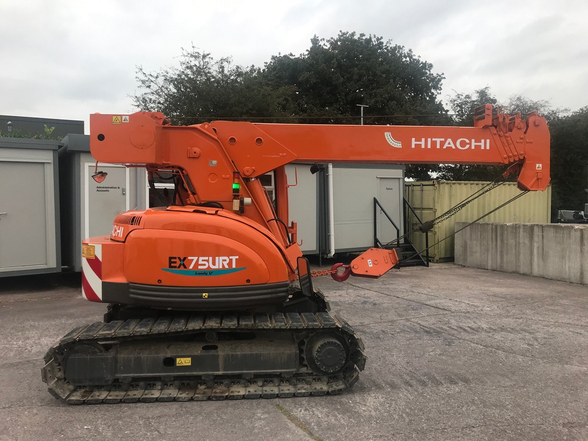 HITACHI EX75URT, 5 Ton Tele Crawler Crane - Mobiele kraan: afbeelding 4 HITACHI EX75URT, 5 Ton Tele Crawler Crane - Mobiele kraan: afbeelding 4