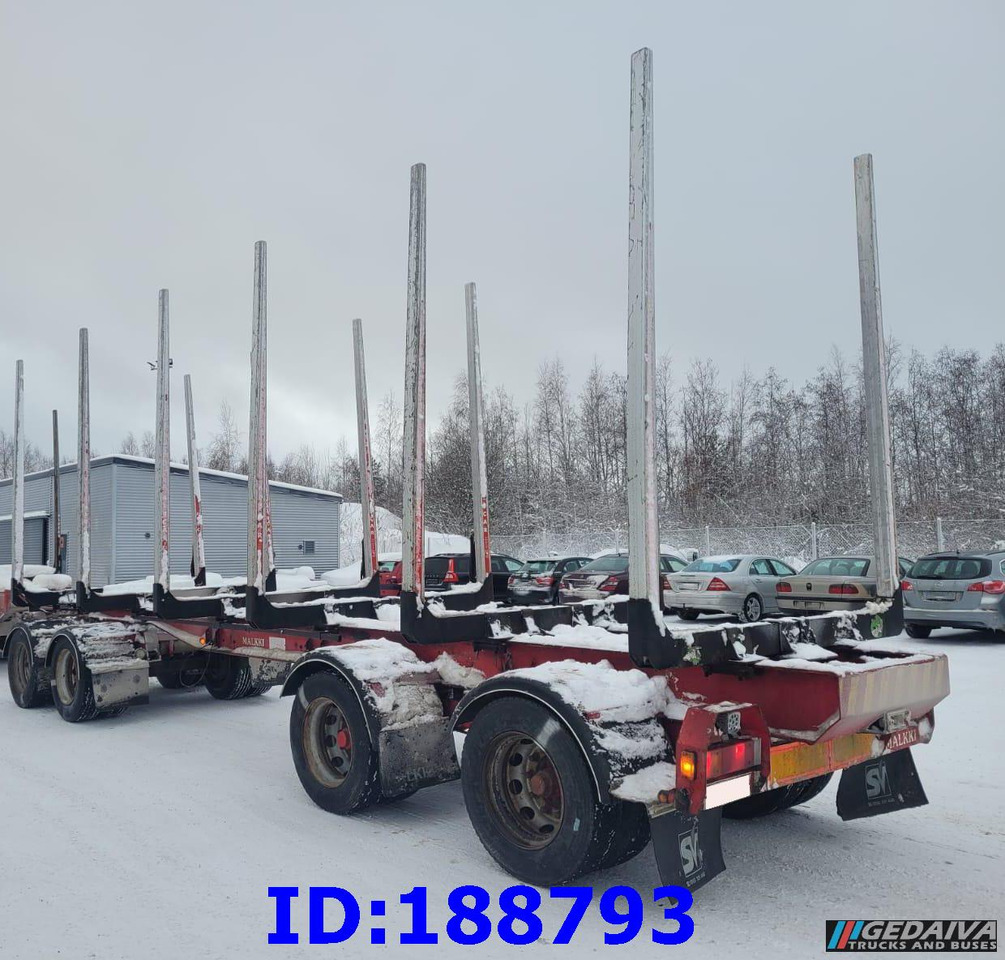 MALKKI RJ4-10200 - 4 Axles - Hout aanhanger: afbeelding 3 MALKKI RJ4-10200 - 4 Axles - Hout aanhanger: afbeelding 3