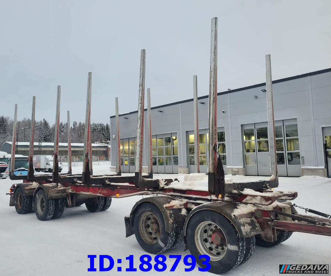 MALKKI RJ4-10200 - 4 Axles - Hout aanhanger: afbeelding 1 MALKKI RJ4-10200 - 4 Axles - Hout aanhanger: afbeelding 1