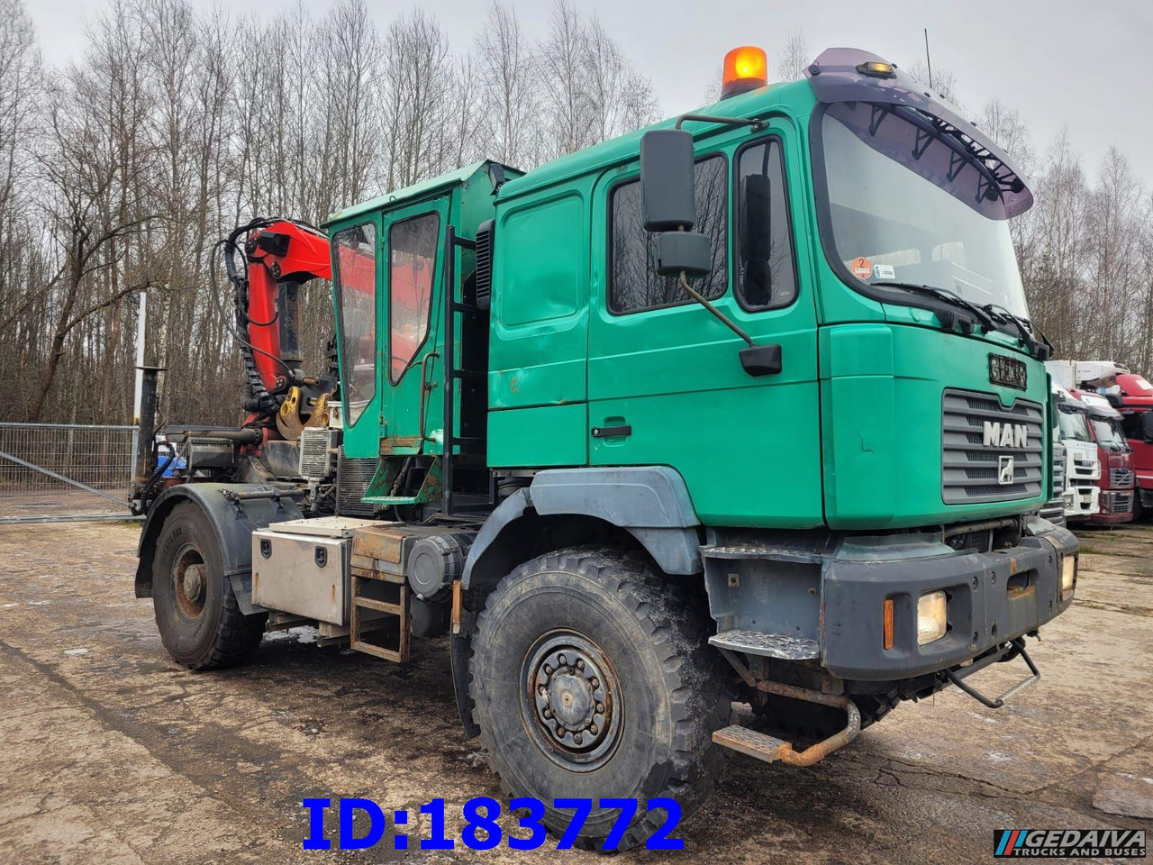 MAN 18.410 4x4 + Epsilon Palfinger SRX39 - Houttransport, Kraanwagen: afbeelding 4 MAN 18.410 4x4 + Epsilon Palfinger SRX39 - Houttransport, Kraanwagen: afbeelding 4