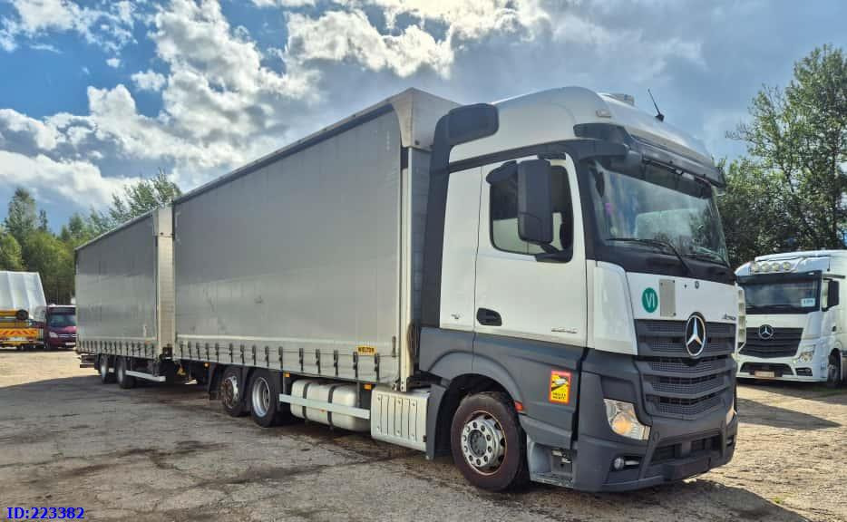 MERCEDES-BENZ Actros 2542 6x2 Euro6 + Wielton trailer - Schuifzeilen vrachtwagen: afbeelding 4 MERCEDES-BENZ Actros 2542 6x2 Euro6 + Wielton trailer - Schuifzeilen vrachtwagen: afbeelding 4