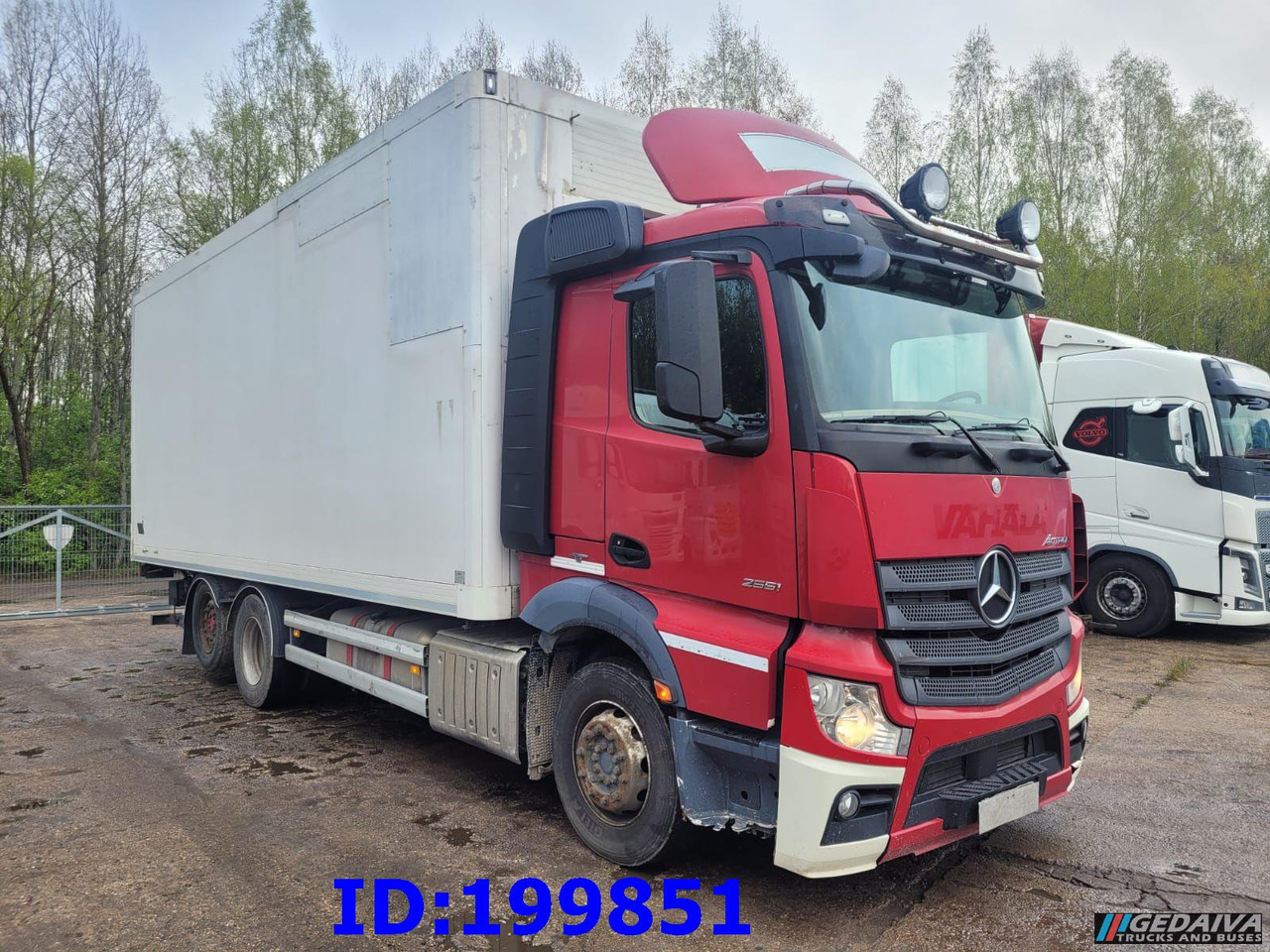 MERCEDES-BENZ Actros 2551 6x2 Euro5 - Bakwagen: afbeelding 4 MERCEDES-BENZ Actros 2551 6x2 Euro5 - Bakwagen: afbeelding 4