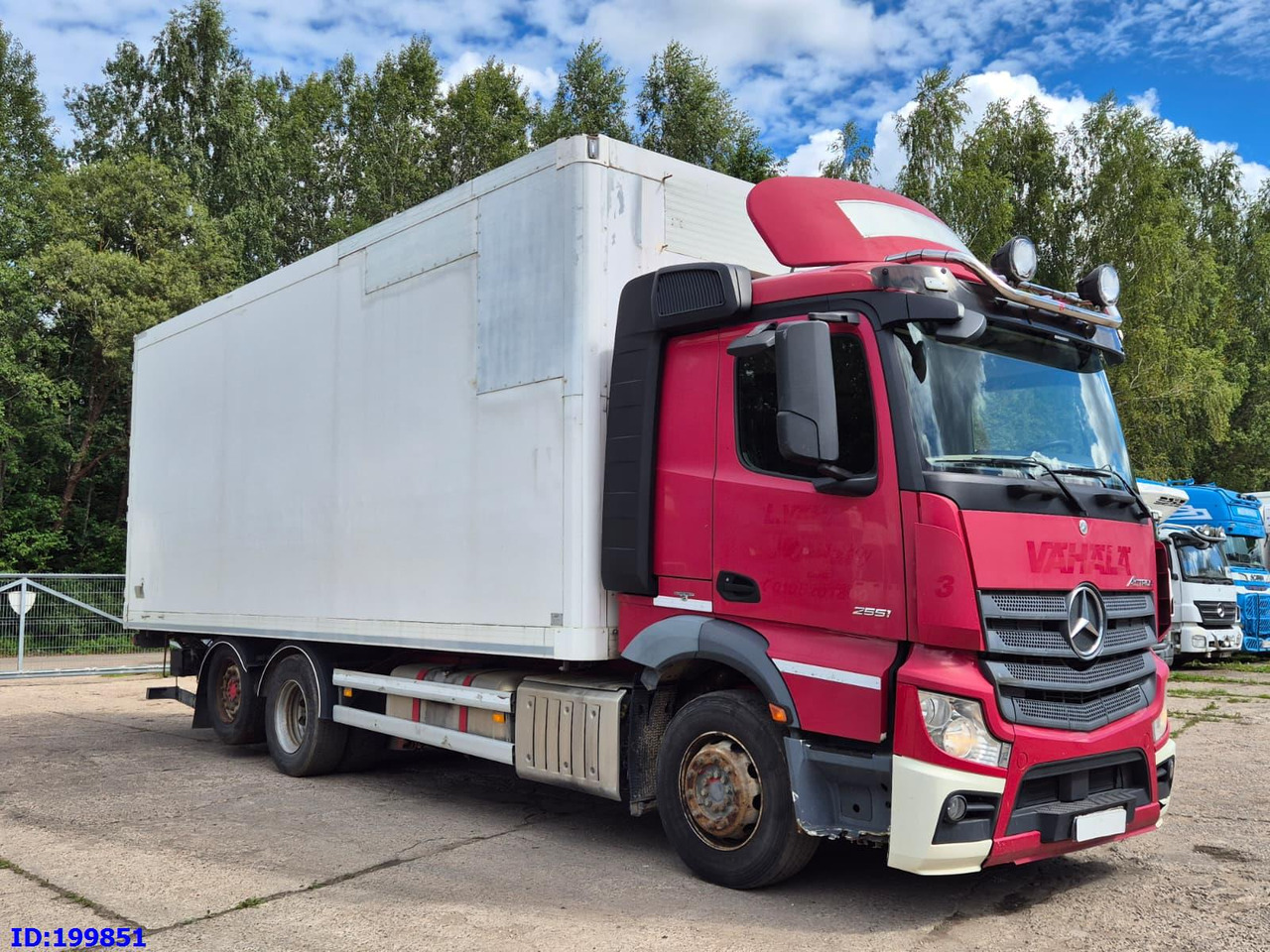 MERCEDES-BENZ Actros 2551 6x2 Euro5 - Bakwagen: afbeelding 4 MERCEDES-BENZ Actros 2551 6x2 Euro5 - Bakwagen: afbeelding 4