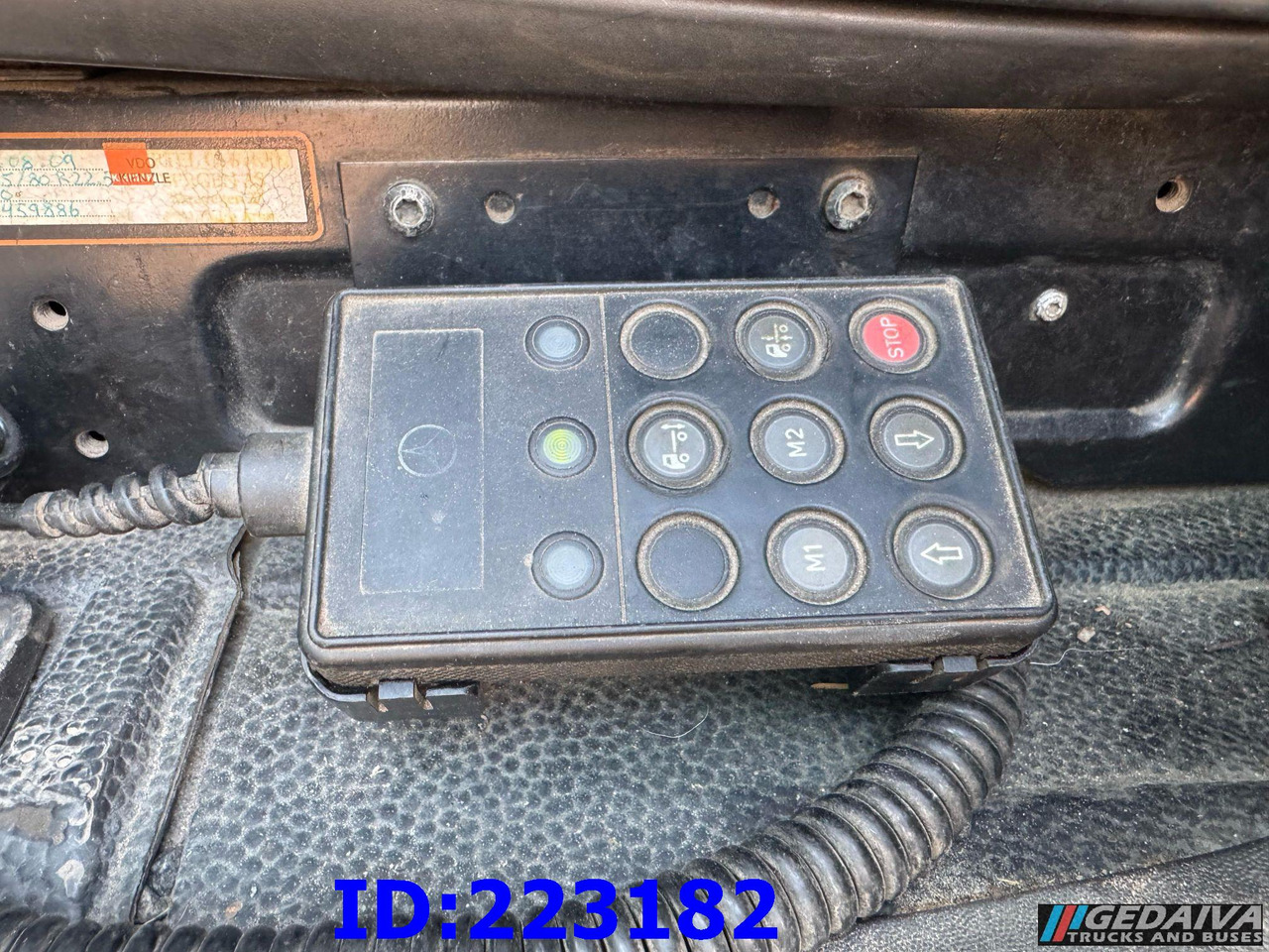 Haakarmsysteem vrachtwagen MERCEDES-BENZ Actros 2551 8x2 V8 Retarder: afbeelding 12