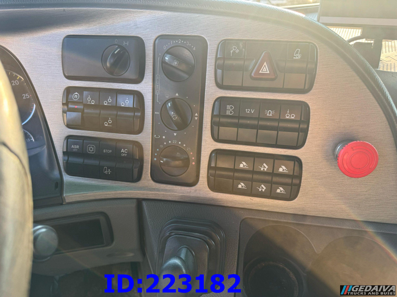 Haakarmsysteem vrachtwagen MERCEDES-BENZ Actros 2551 8x2 V8 Retarder: afbeelding 18