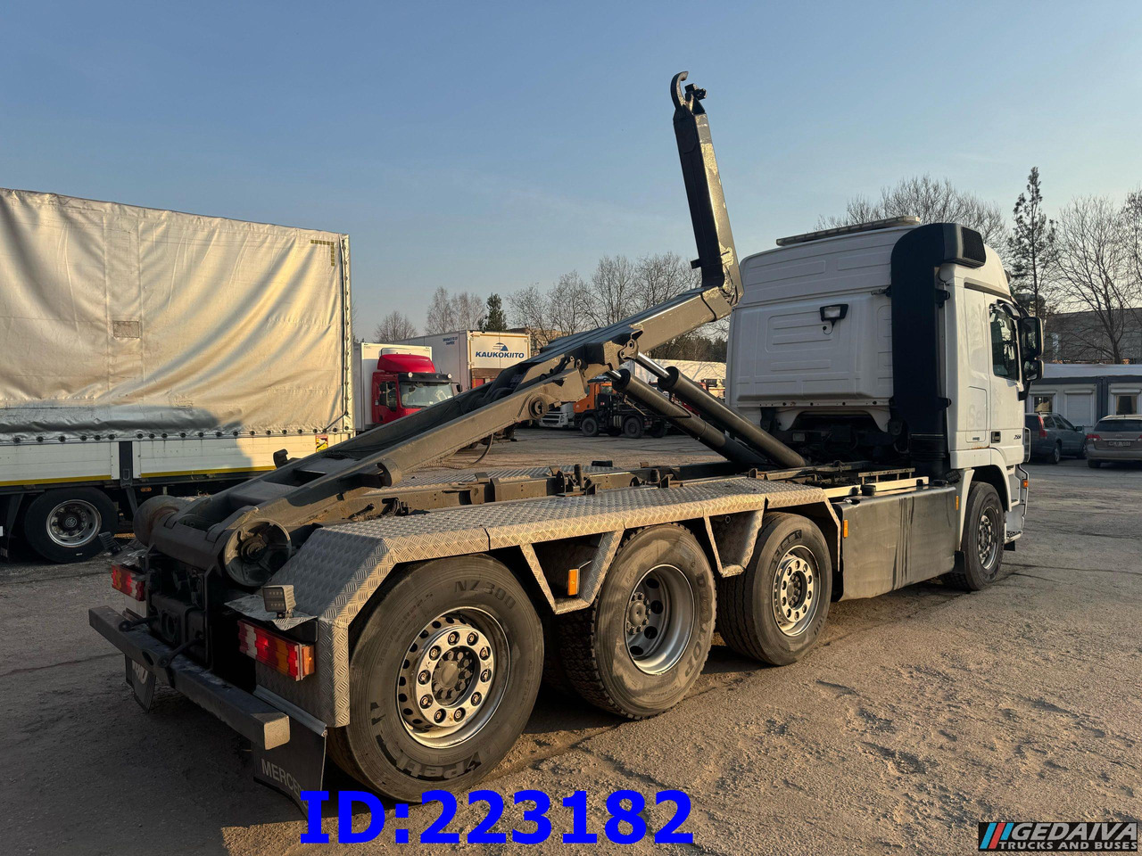 Haakarmsysteem vrachtwagen MERCEDES-BENZ Actros 2551 8x2 V8 Retarder: afbeelding 6