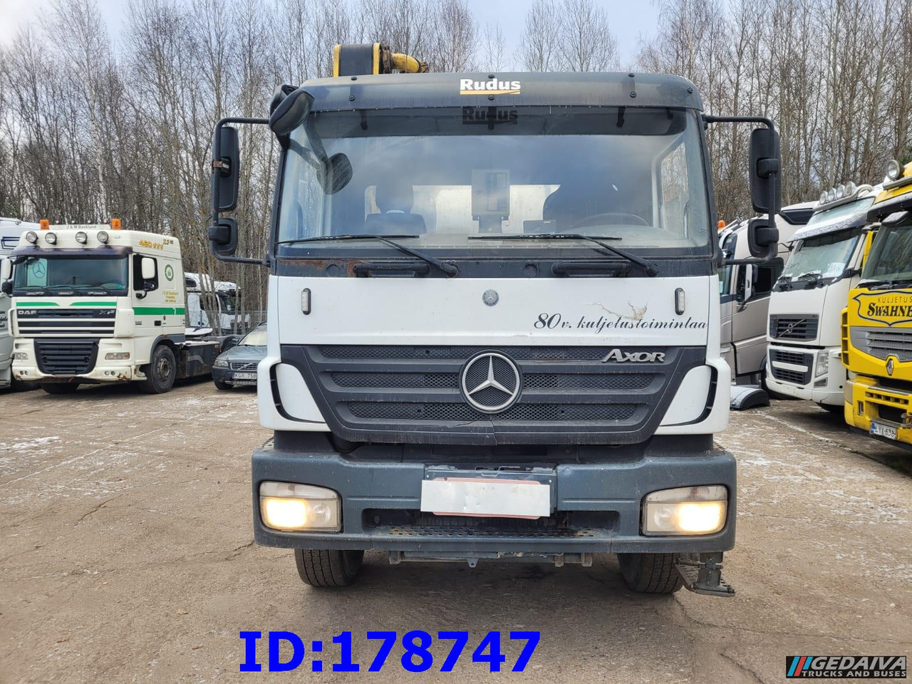 MERCEDES-BENZ Axor 2633 6x4 Schwing 750 - Betonpomp: afbeelding 2 MERCEDES-BENZ Axor 2633 6x4 Schwing 750 - Betonpomp: afbeelding 2