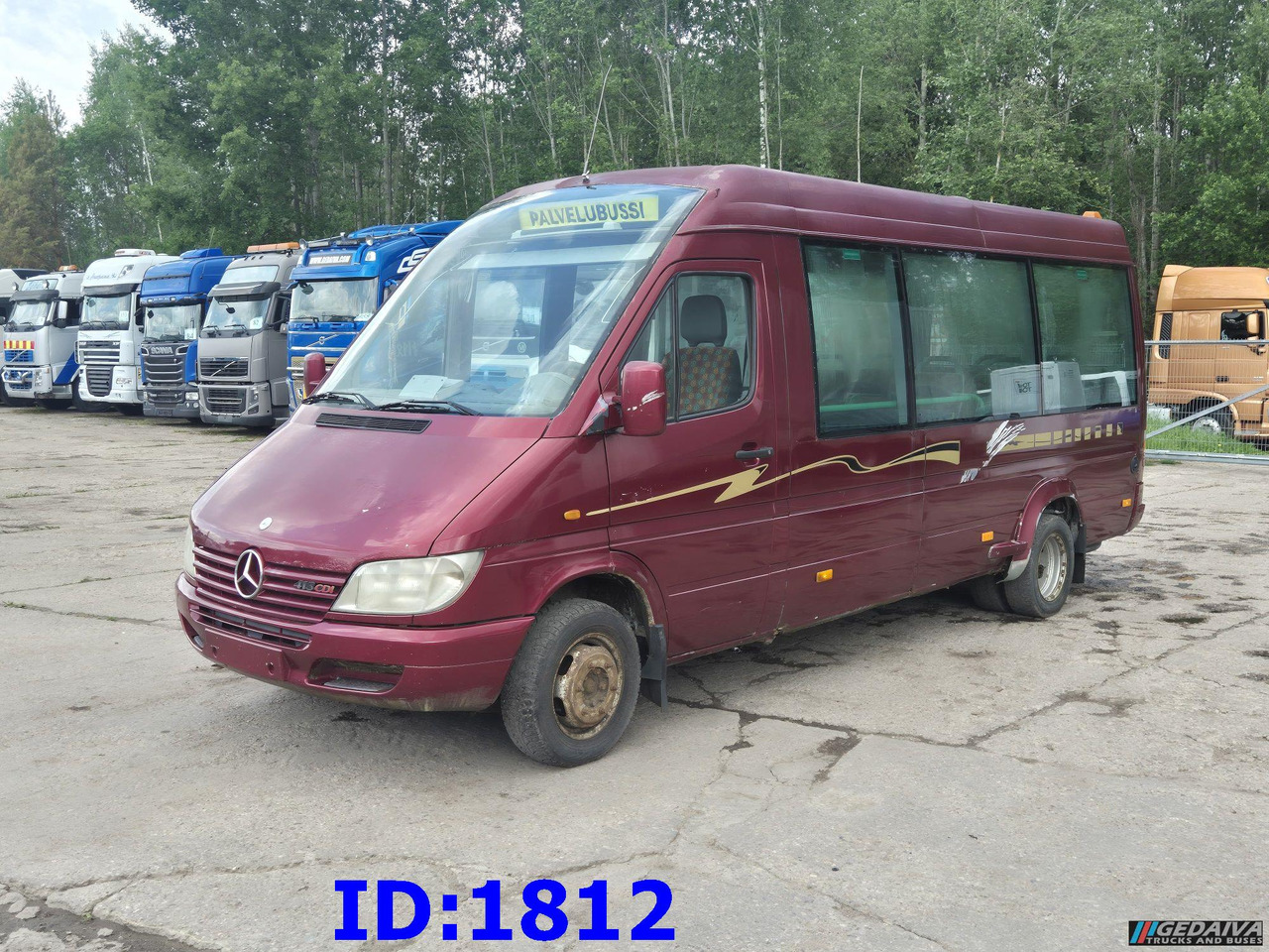 MERCEDES-BENZ Sprinter 413 - 17 Place - Minibus, Personenvervoer: afbeelding 4 MERCEDES-BENZ Sprinter 413 - 17 Place - Minibus, Personenvervoer: afbeelding 4