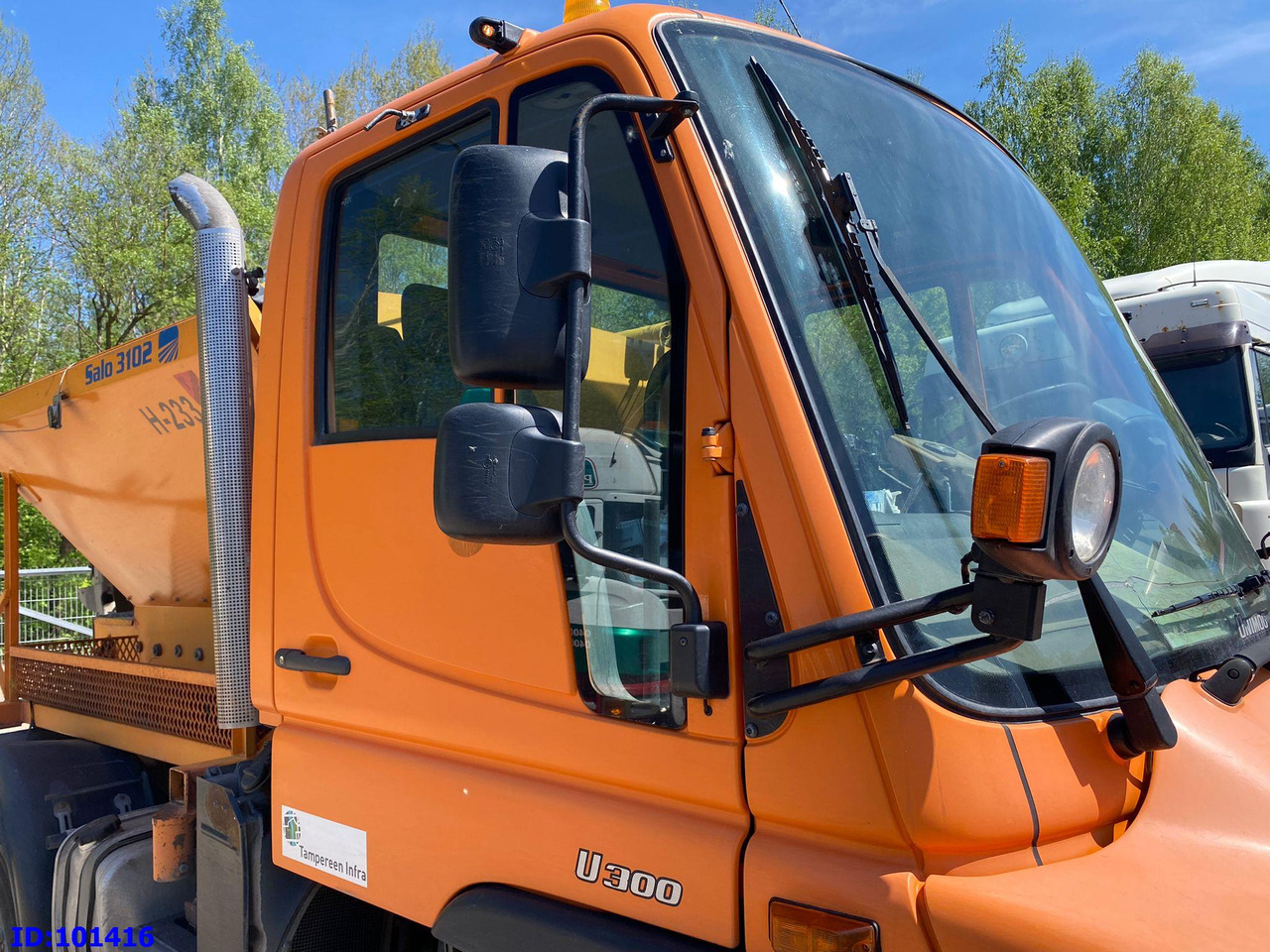 MERCEDES-BENZ Unimog U300 4X4 - Sneeuwruimer: afbeelding 5 MERCEDES-BENZ Unimog U300 4X4 - Sneeuwruimer: afbeelding 5