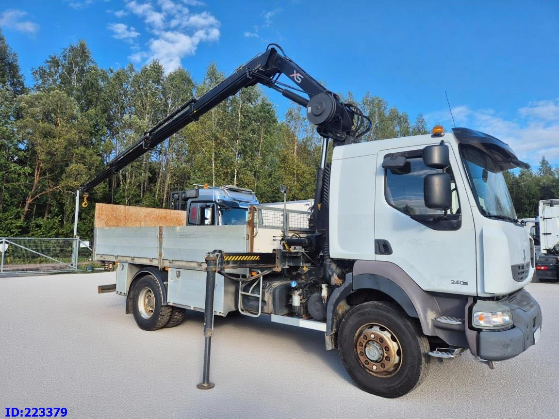 RENAULT Midlum 240.16 4x4 + HIAB 122 E-3 HIDUO - Vrachtwagen met open laadbak: afbeelding 4 RENAULT Midlum 240.16 4x4 + HIAB 122 E-3 HIDUO - Vrachtwagen met open laadbak: afbeelding 4