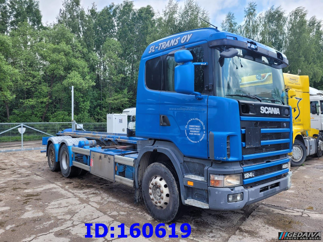 SCANIA 124 420 6x2 Manual Retarder - Chassis vrachtwagen: afbeelding 4 SCANIA 124 420 6x2 Manual Retarder - Chassis vrachtwagen: afbeelding 4